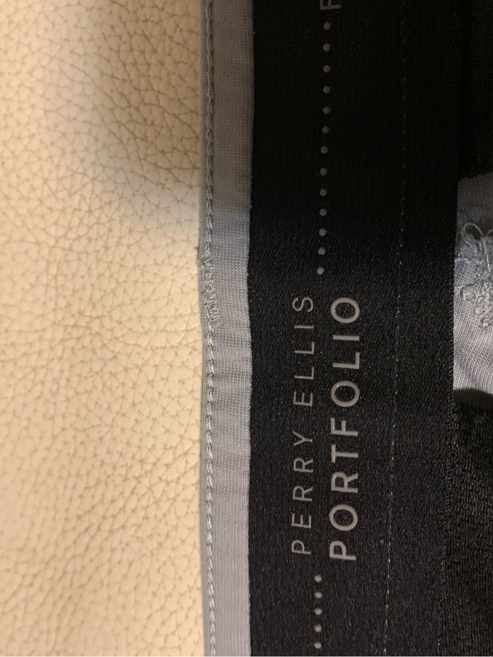 PERRY ELLIS Light Gray Stretch Pants - Picture 3 of 3